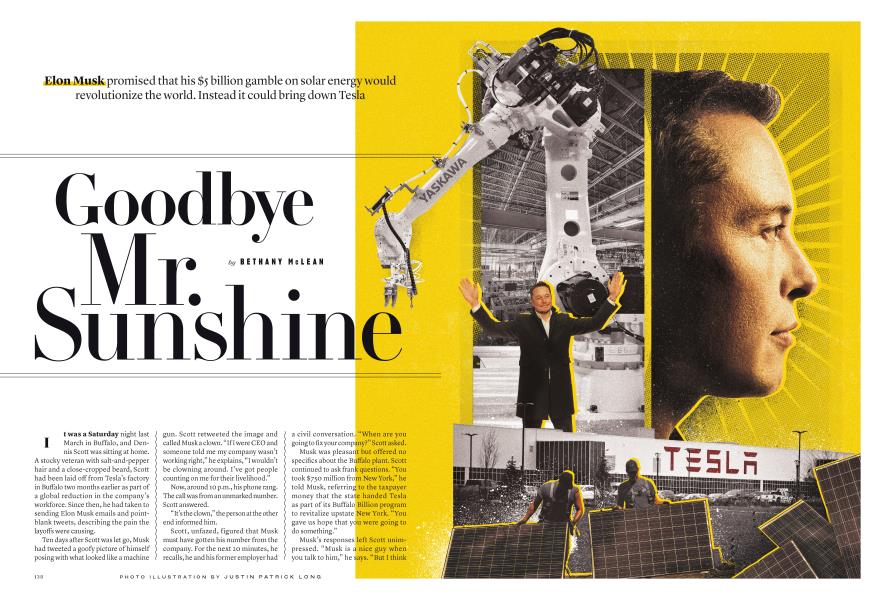 Goodbye Mr. Sunshine
