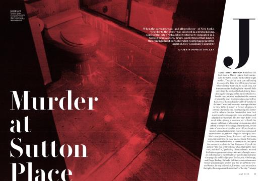 Murder at Sutton Place - May | Vanity Fair