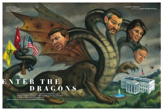 Enter the Dragons - October | Vanity Fair