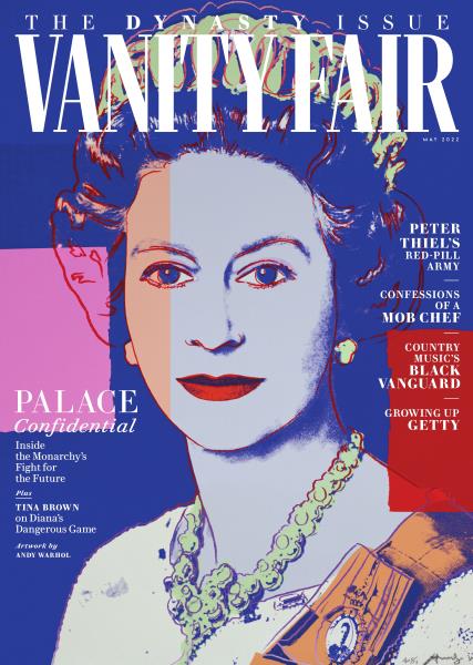 Vanity Fair magazine cover for MAY 2022