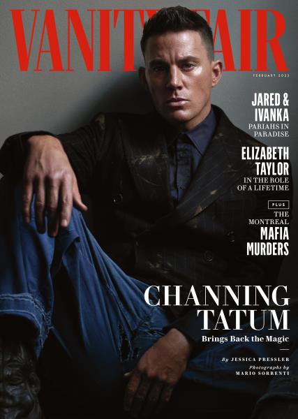 Vanity Fair magazine cover for February 2023