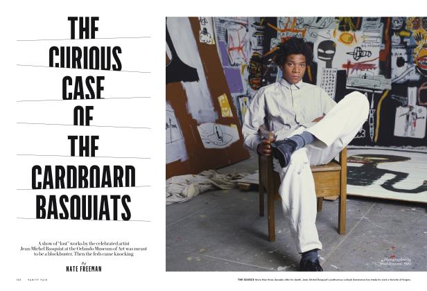 THE CURIOUS CASE OF THE CARDBOARD BASQUIATS