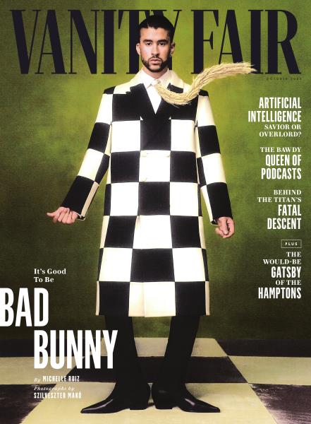 Vanity Fair magazine cover for October 2023 2023