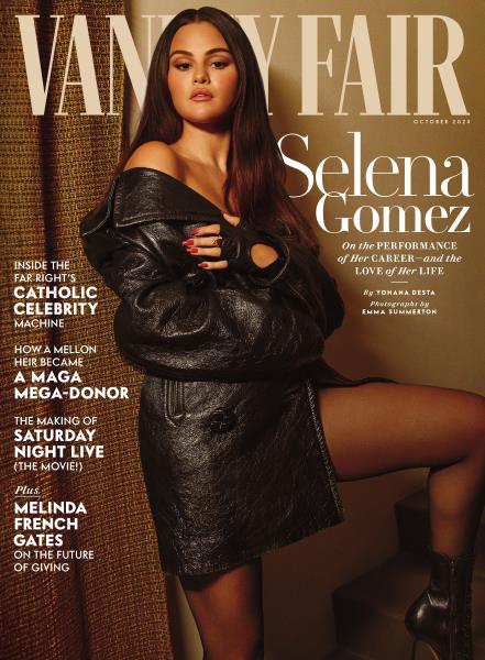 Vanity Fair magazine cover for OCTOBER 2024 2024