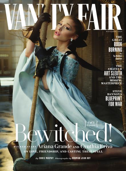 Vanity Fair magazine cover for NOVEMBER 2024 2024