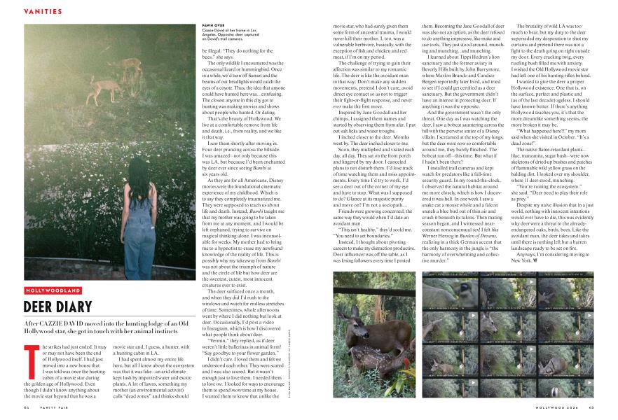 HOLLYWOODLAND: DEER DIARY