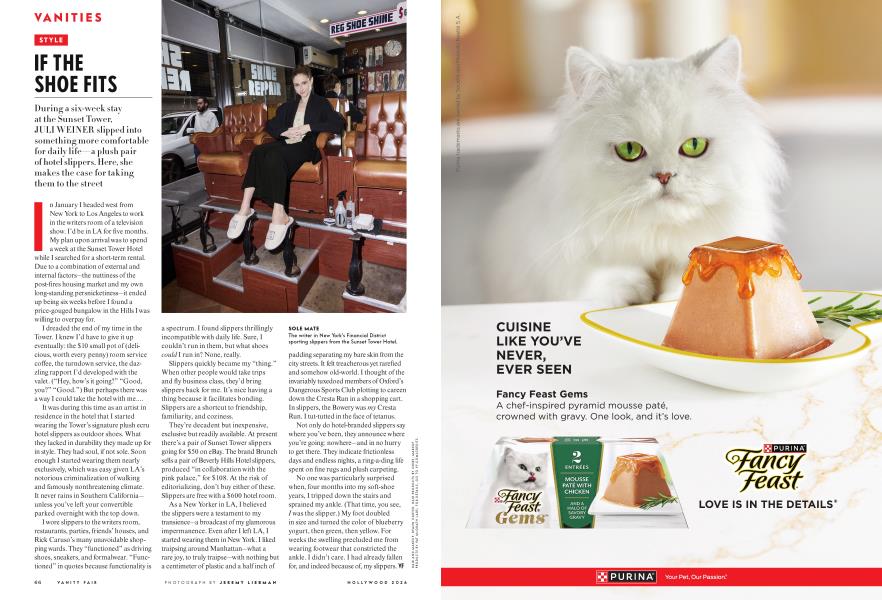 STYLE: IF THE SHOE FITS