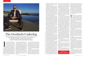 CALIFORNIA: The Overlord's Underdog | Vanity Fair