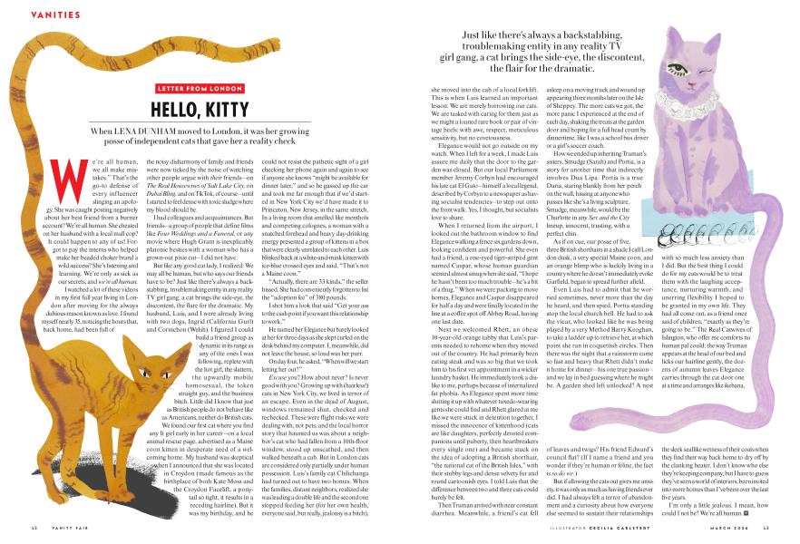 LETTER FROM LONDON: HELLO, KITTY