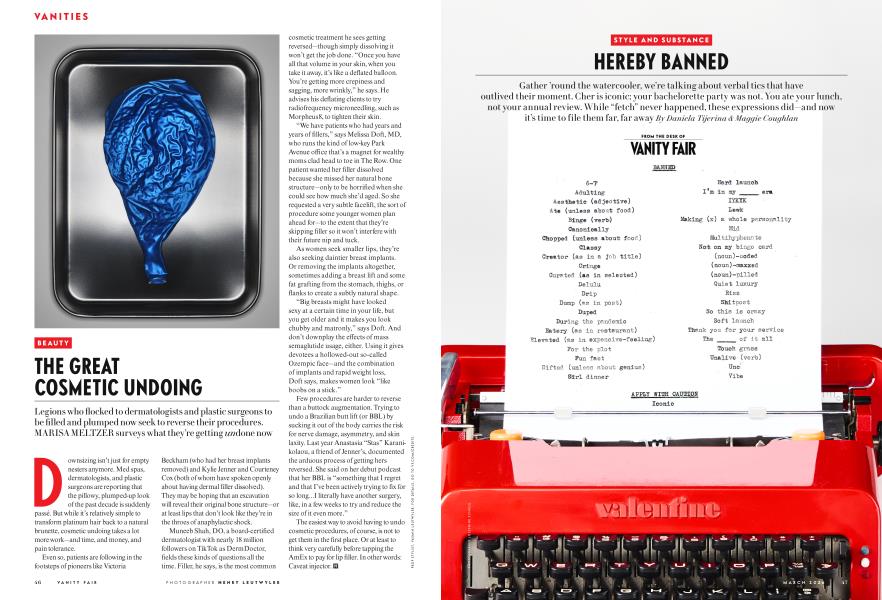 BEAUTY: THE GREAT COSMETIC UNDOING