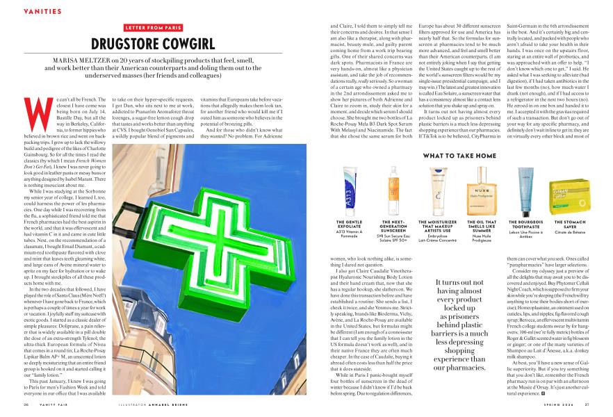 LETTER FROM PARIS: DRUGSTORE COWGIRL