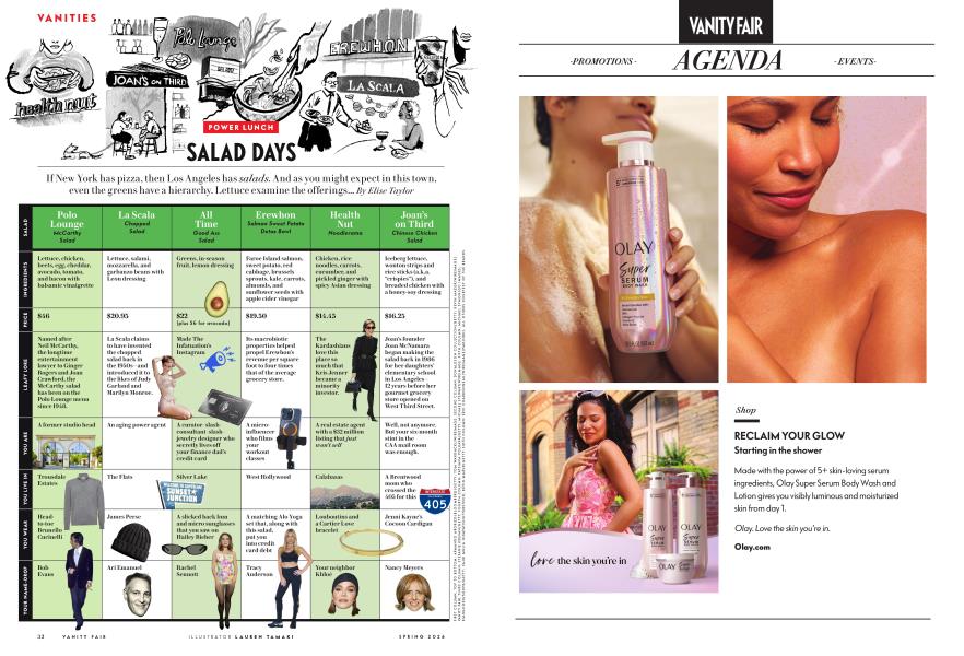 POWER LUNCH: SALAD DAYS