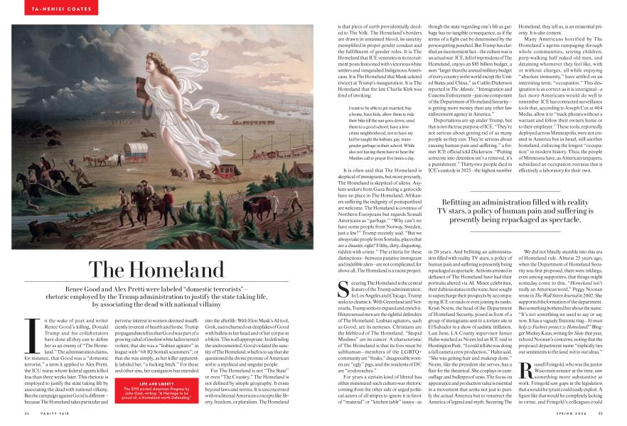TA-NEHISI COATES: The Homeland